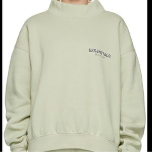 Fear of God Essential Mock Neck Sage Green